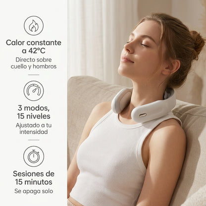 Nuqa™ | Masajeador Cervical Inteligente 2.0